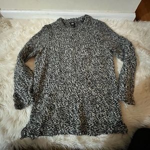 Oversize gray sweater